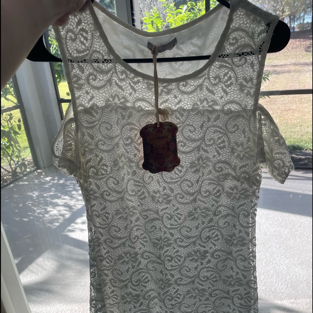 White Late Dress